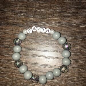 Beaded Faith Bracelet